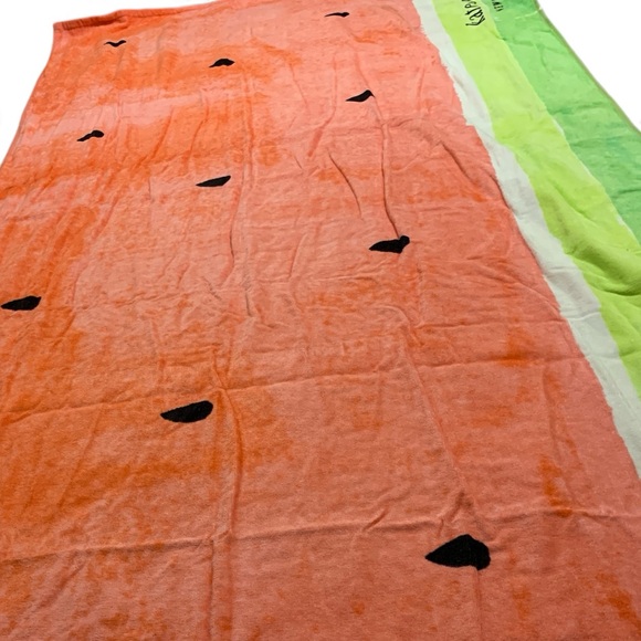 kate spade Kids Watermelon Towel - Orange and Green - Picture 2 of 6